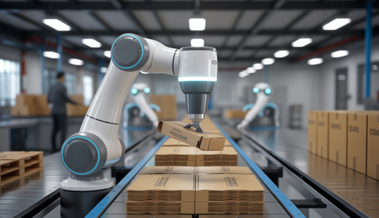 El Rol Fundamental de los Robots Colaborativos (Cobots) en la Automatización del Empaque